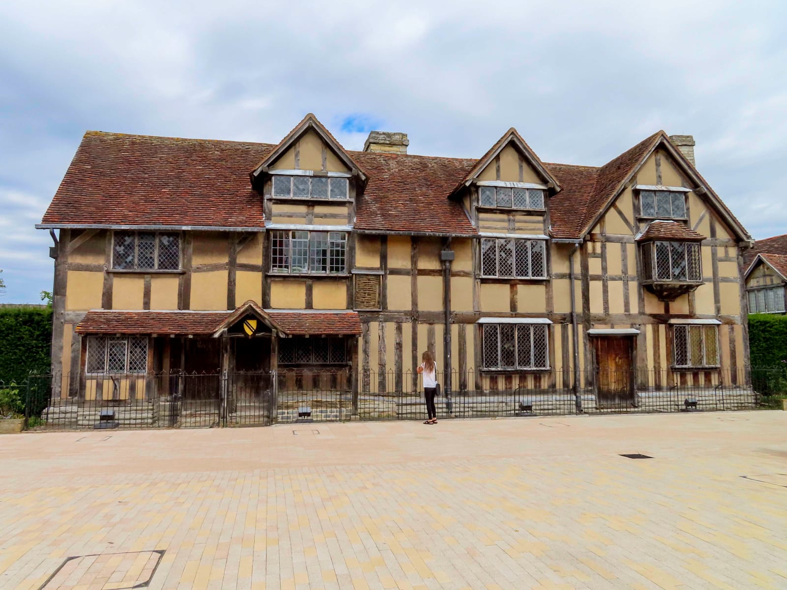 The timber-framed Shakespeare's Birthplace on Henley Street, Stratford-upon-Avon