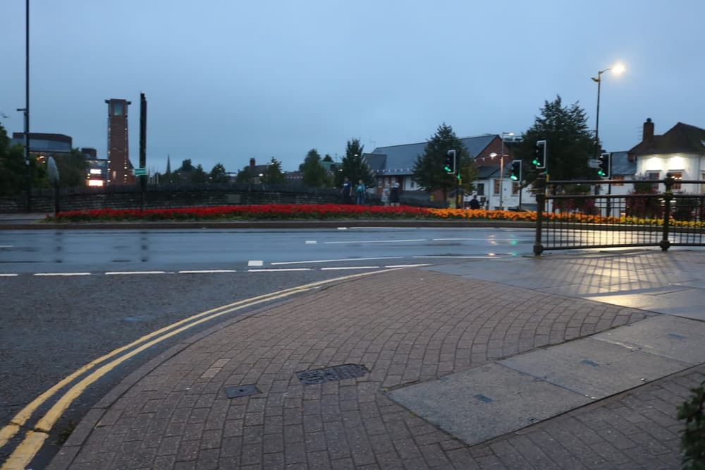 Bridgefoot and the riverside approach to Stratford-upon-Avon town centre