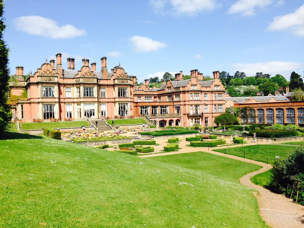 The Welcombe Hotel, a Jacobean-revival mansion in parkland above Stratford-upon-Avon