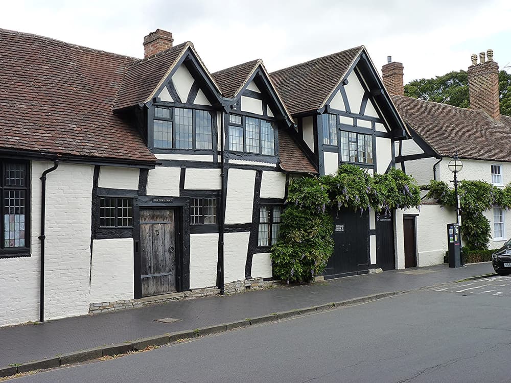 A large house in the Old Town quarter of Stratford-upon-Avon